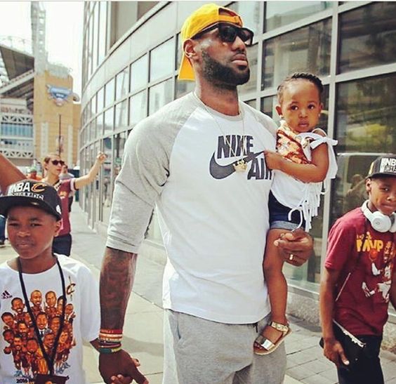 LeBron's Family Album: Heartwarming Pictures With Loved Ones Through the Years