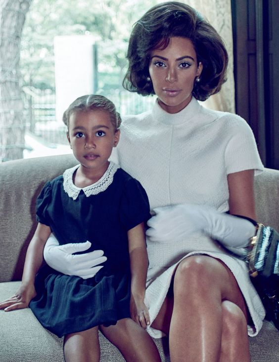 likhoa kim kardashian appeared in a new image that surprised everyone in the chanel jackie kennedy magazine set with her daughter north west 6536ad059d936 Kim Kardashian Appeared In A New Image That Surprised Everyone In The Chanel Jackie Kennedy Magazine Set With Her Daughter North West