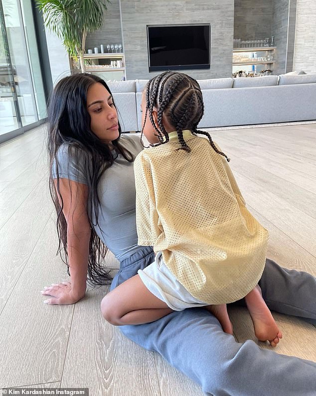 likhoa kim kardashian shares heartwarming moments as she cuddles her son saint west 653cdade070cd Kim Kardashian Shares Heartwarming Moments As She Cuddles Her Son, Saint West