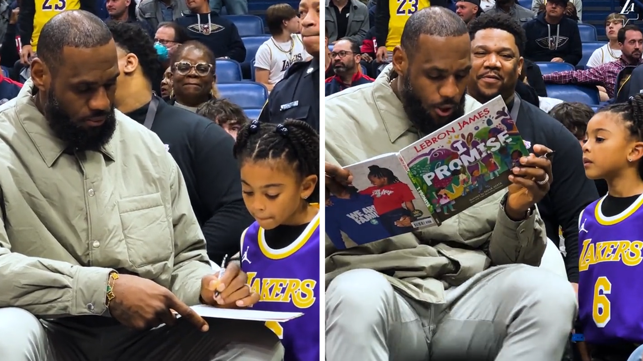 likhoa lebron james reluctantly became a reader for his little fan after personally signing autographs and sending wishes to her on social networks 653741ea03ad3 Lebron James Reluctantly Became A Reader For His Little Fan After Personally Signing Autographs And Sending Wishes To Her On Social Networks.