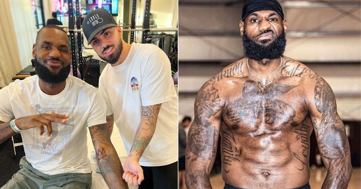 LeBron James' New Tattoo Has a Special Meaning Among His 24 Other Tattoos - Sportsmanor