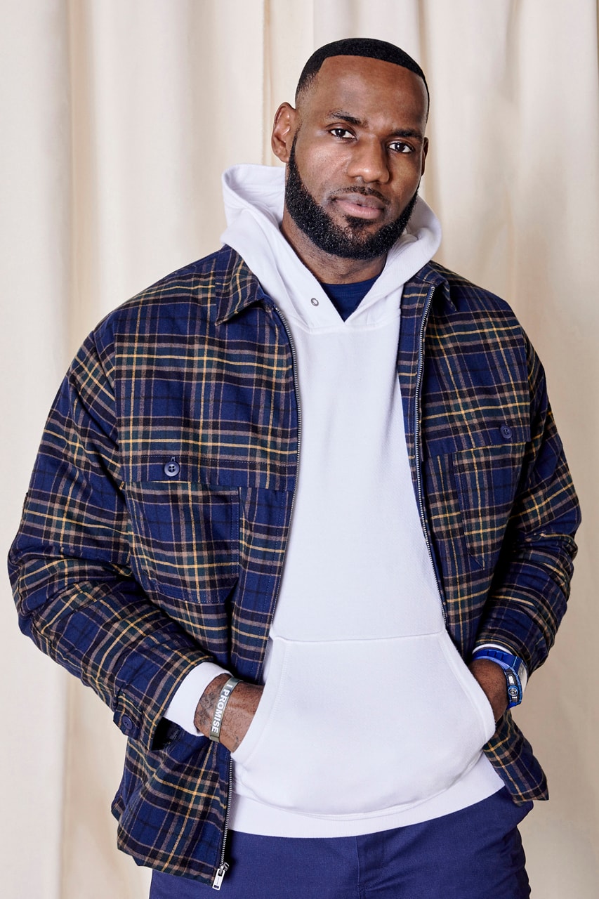 likhoa lebron james stars in unknwn s debut private label collection lookbook 65323f838925b Lebron James Stars In Unknwn's Debut Private Label Collection Lookbook