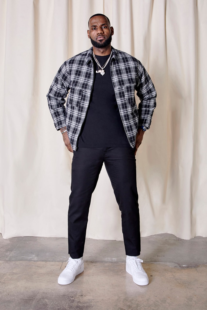 likhoa lebron james stars in unknwn s debut private label collection lookbook 65323f8681932 Lebron James Stars In Unknwn's Debut Private Label Collection Lookbook