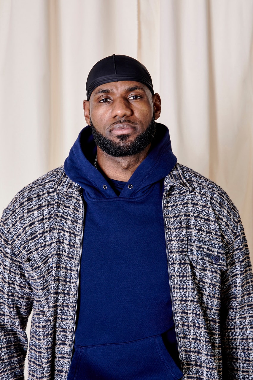 likhoa lebron james stars in unknwn s debut private label collection lookbook 65323f894959b Lebron James Stars In Unknwn's Debut Private Label Collection Lookbook