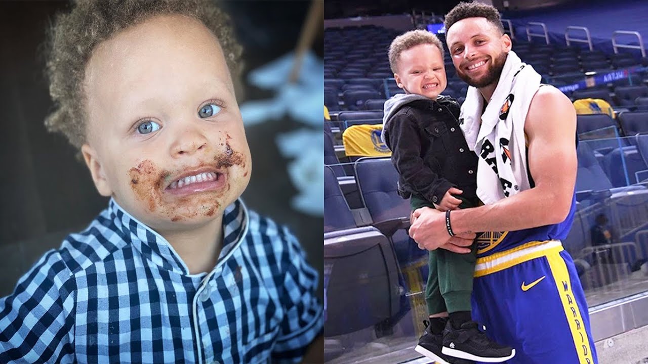 likhoa stephen curry humorously showed off his son canon s expression when he first ate a birthday cake he made himself 6538d3db350da Stephen Curry Humorously Showed Off His Son Canon's Expression When He First Ate A Birthday Cake He Made Himself