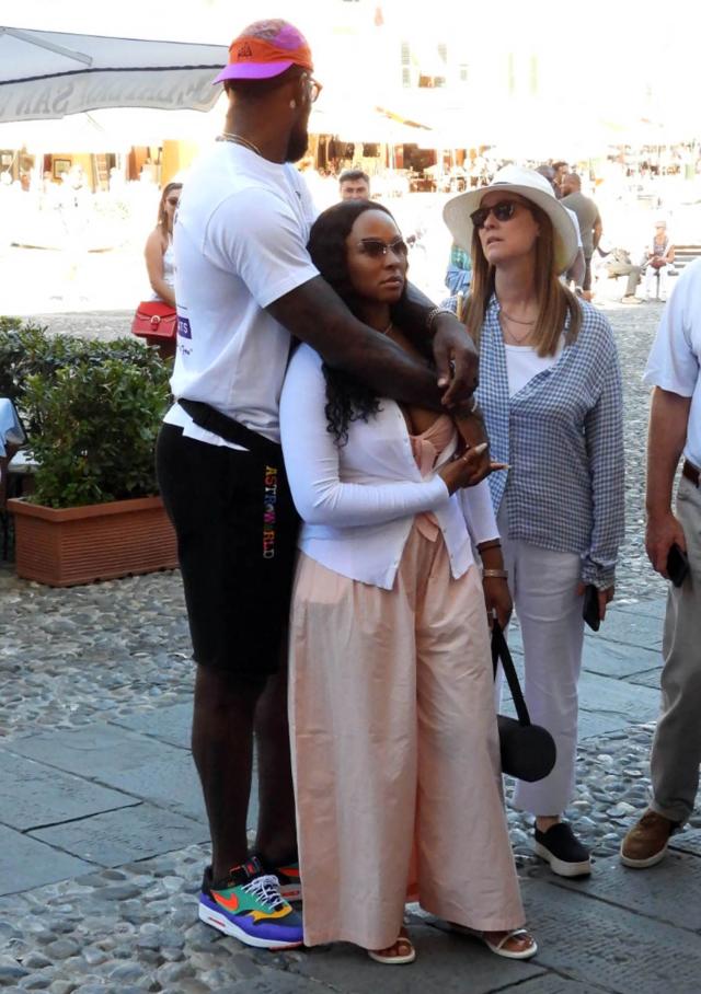 The Camera Accidentally Captured Lebron James And His Wife Savannah Are Joined By Oklahoma City Thunder Player Chris Paul And Friends For A Vacation In Portofino. - Car Magazine TV