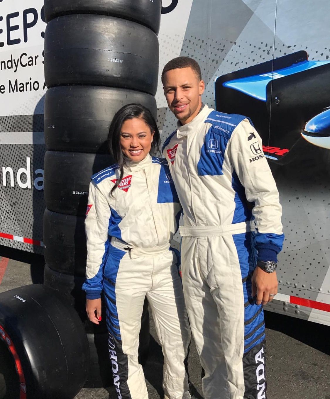 likhoa to please ayesha stephen curry spent more than to buy a seat indycar just because his wife wanted to try the feeling of driving it on the track 6537d0ac2ce76 To Please Ayesha, Stephen Curry Spent More Than $500,000 To Buy A 2-seat Indycar Just Because His Wife Wanted To Try The Feeling Of Driving It On The Track.