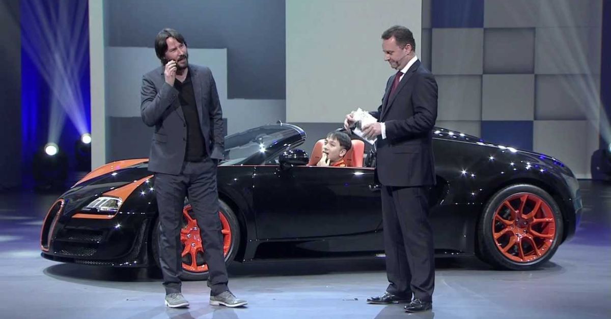 untitled design 2023 06 15t114722 202 Keanu Reeves Surprised The World When He Secretly Auctioned The Bugatti Veyron Supercar To Establish A Charity Organization To Support Children With Cancer.
