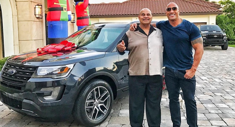 Dwayne 'The Rock' Johnson's Surprise Gift: Fulfilling His Father's Lifelong Dream with a Rare 2023 Ford Explorer