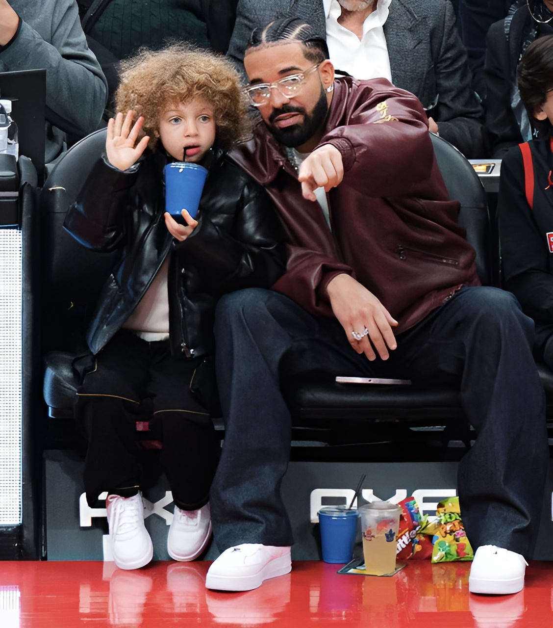 Drake's Multi-talented Son Adonis Shines In Both Rap And Basketball, Filling His Father With Pride 219 likhoa drake s multi talented son adonis shines in both rap and basketball filling his father with pride 6545c69fe5556 Drake's Multi-talented Son Adonis Shines In Both Rap And Basketball, Filling His Father With Pride