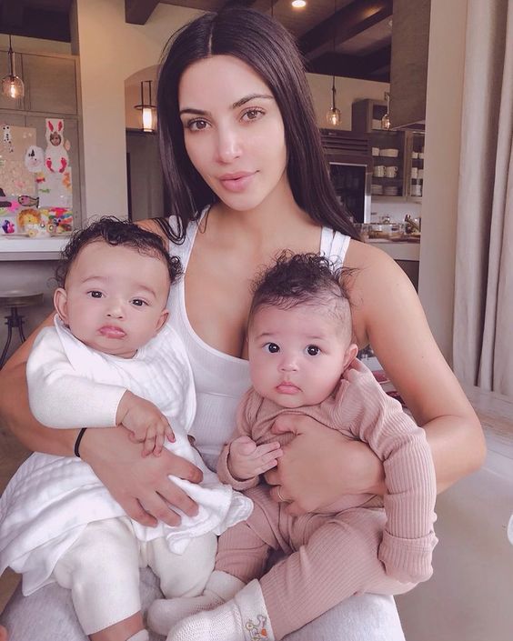 likhoa kim kardashian west shares throwback photos of chicago and stormi as cute and chunky babies 653f5d94d4a58 Kim Kardashian West Shares Throwback Photos Of Chicago And Stormi As 'cute And Chunky' Babies