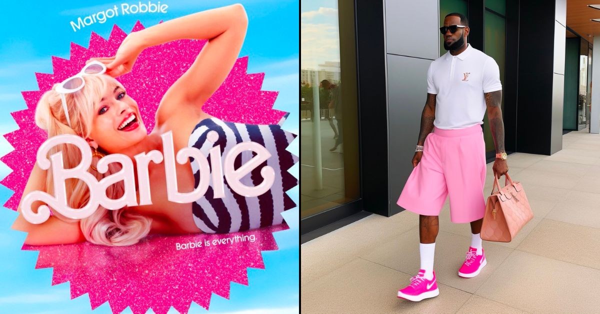 likhoa the latest photos of lebron james wearing a striking pink dress while attending the barbie movie premiere are trending 651a6ce6be7c1 The Latest Photos Of Lebron James Wearing A Striking Pink Dress While Attending The Barbie Movie Premiere Are Trending