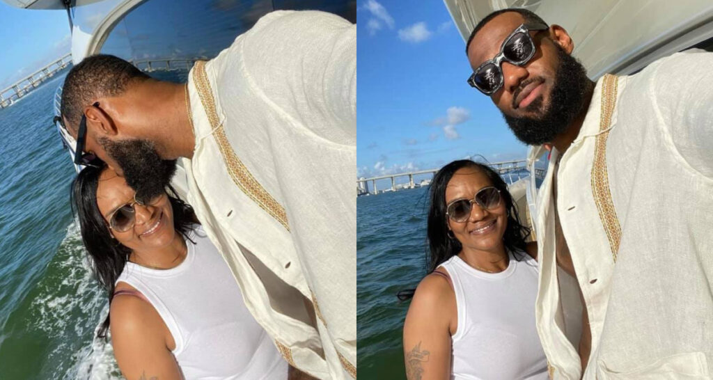 likhoa lebron james expresses profound gratitude to his resilient mother on his th birthday i love you beyond measure mom 65420288be492 Lebron James Expresses Profound Gratitude To His Resilient Mother On His 55th Birthday: 'i Love You Beyond Measure, Mom!