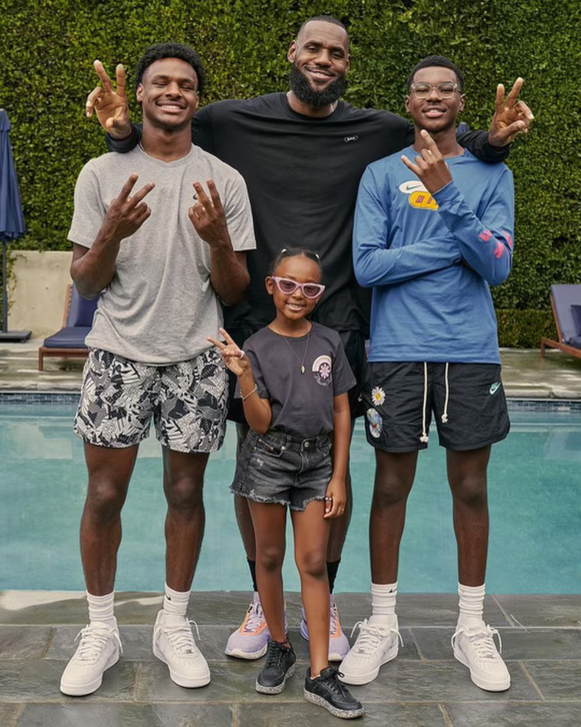 likhoa lebron james son bronny will honor dad by wearing a no jersey for mcdonald s all american game 655056440836f Lebron James' Son Bronny Will Honor Dad By Wearing A No. 23 Jersey For Mcdonald's All American Game