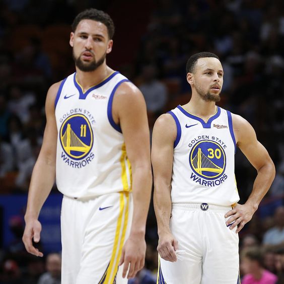 likhoa watch stephen curry s son canon fanboy over klay thompson in adorable video 65506c1688c78 Watch Stephen Curry's Son Canon, 4, Fanboy Over Klay Thompson In Adorable Video