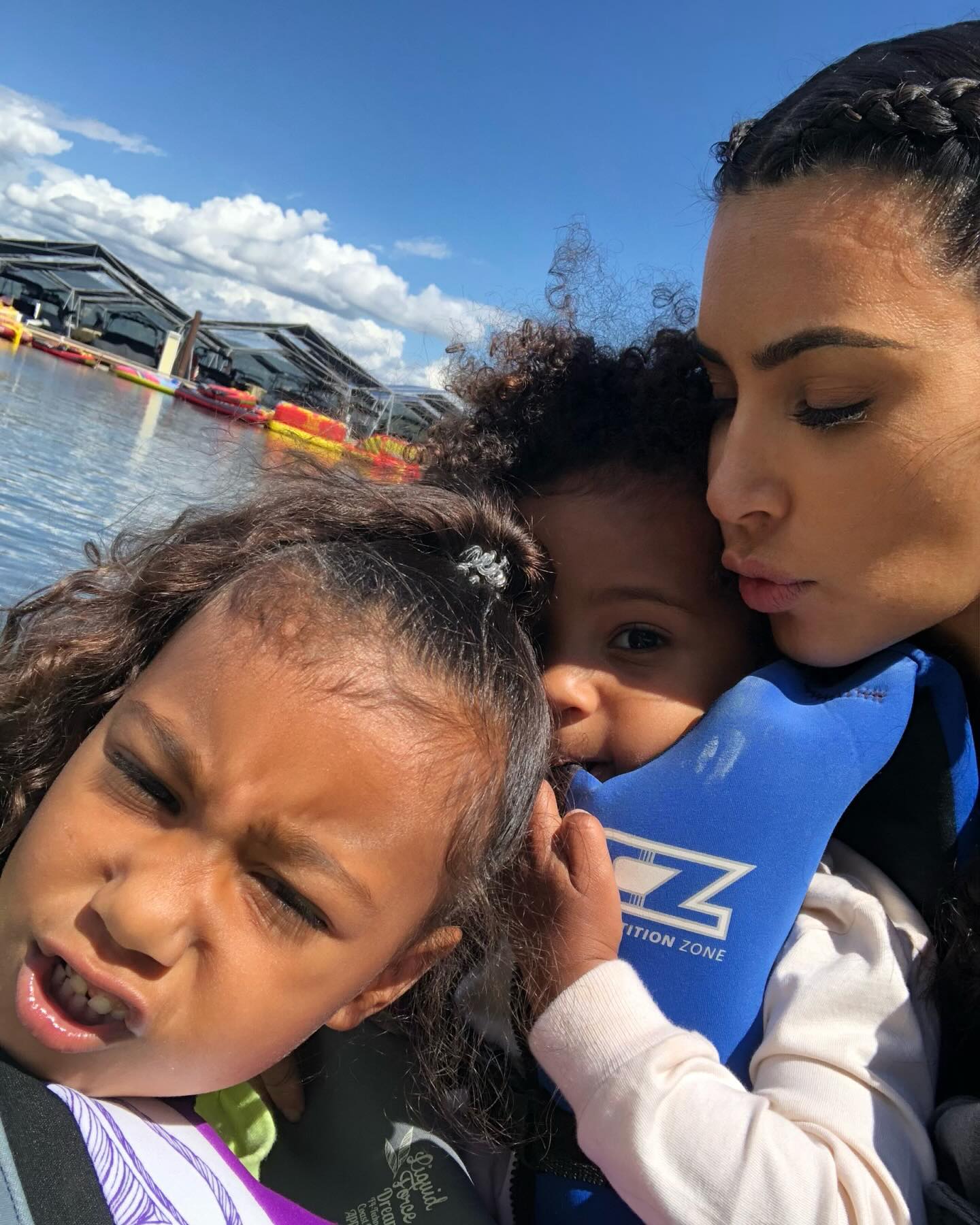 likhoa kim kardashian shares fun family moments during a weekend trip with her four adorable children in california 656c37bd67927 Kim Kardashian Shares Fun Family Moments During A Weekend Trip With Her Four Adorable Children In California